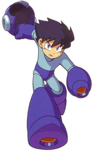 megaman without helmet|Helmetless MegaMan .